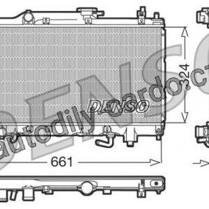 Chladič motoru DENSO (DE DRM50017) Chladič motoru DENSO (DE DRM50017)