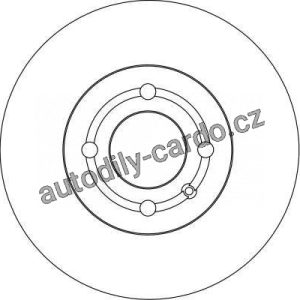 Brzdový kotouč TRW DF4232 – VW POLO, LUPO Brzdový kotouč TRW DF4232 – VW POLO, LUPO