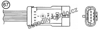Lambda sonda NGK OZA507-R1