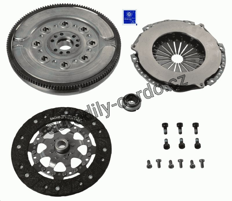 Spojková sada s dvouhmotovým setrvačníkem SACHS SA 2290601002 - CITROËN, PEUGEOT