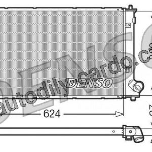 Chladič motoru DENSO (DE DRM50027) Chladič motoru DENSO (DE DRM50027)