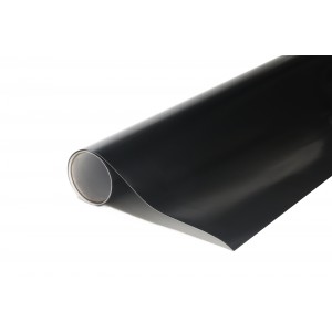 Metalická černá polepová fólie 152x50cm - interiér/exteriér LMF01-005