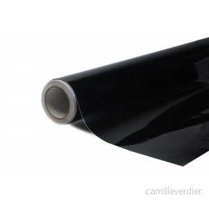 Super lesklá černá polepová fólie 152x500cm - interiér/exteriér SGF01-050