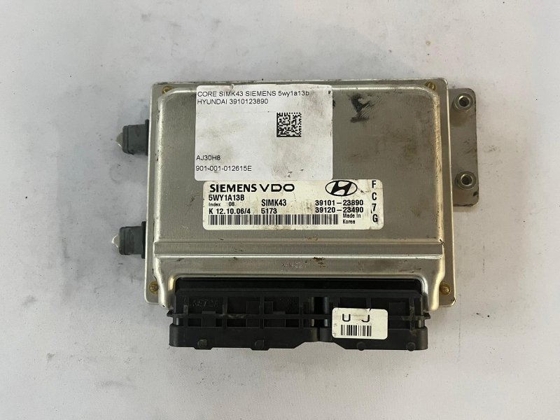 Řídící jednotka SIMK43 SIEMENS 5WY1A13B HYUNDAI 3910123890