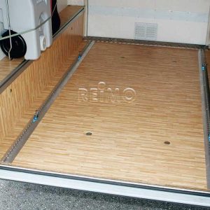 Sada upevňovací do garáže Garage Bars Premium 60 cm (2 hliníkové kolejnice  ŕ 60 cm a 2 upínací popruhy s rychloupínací sponou) 303867