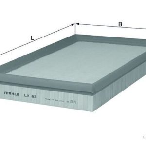 MH LX63 Vzduchový filtr KNECHT