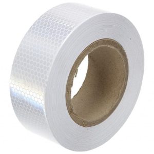 Páska reflexní samolepící bílá nehomologovaná, šířka 5cm, metráž 726594 Páska reflexní samolepící bílá nehomologovaná, šířka 5cm, metráž 726594
