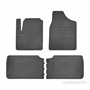 Gumové koberečky VW Sharan (7M) - 4ks AKD0311