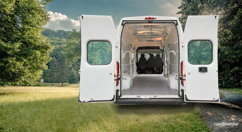 Interiérové obkladové panely Cover Plus pro Fiat Ducato L2/H1 – Zadní dveře (pár) 301210