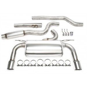 Duplexní nerezový výfuk 1x90mm BMW 3 Touring (F31) 02BM019-5D