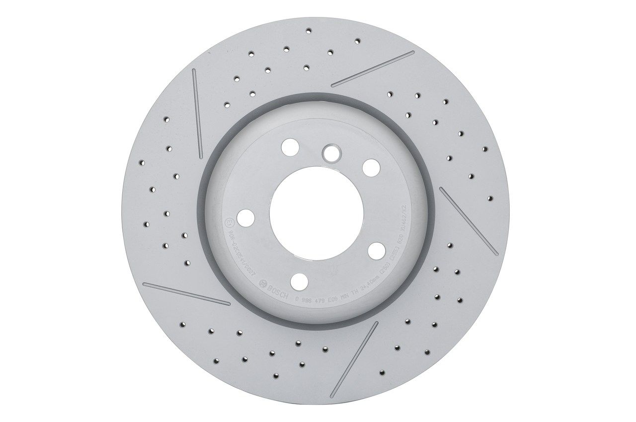 BO 0986479E09 Brzdový kotouč BOSCH - lakovaný