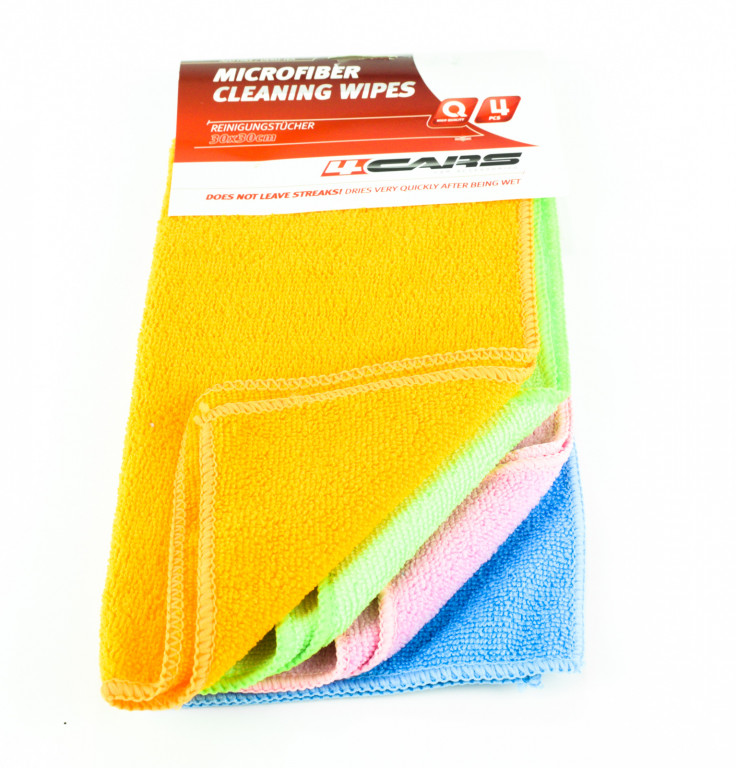 Sada utěrek microfiber 4ks 30x30cm 704923
