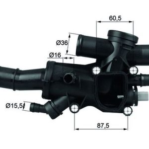 MH TH4483 Termostat, chladivo MAHLE MH TH4483 Termostat, chladivo MAHLE