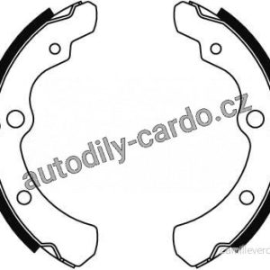 Sada brzdových čelistí TRW GS8507 – SUBARU Sada brzdových čelistí TRW GS8507 – SUBARU