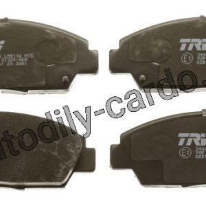 Sada brzdových destiček TRW GDB1061 – HONDA ACCORD Sada brzdových destiček TRW GDB1061 – HONDA ACCORD