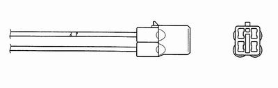 Lambda sonda NGK AZD0101-BA001 Lambda sonda NGK AZD0101-BA001