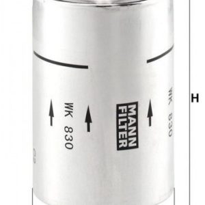 Palivový filtr MANN WK830 (MF WK830)