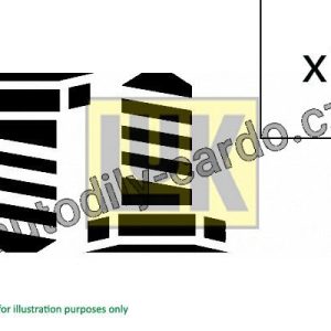 Sada šroubů, setrvačník LUK (LK 411014010) Sada šroubů, setrvačník LUK (LK 411014010)