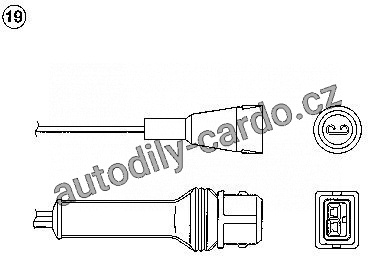 Lambda sonda NGK OZA446-E12