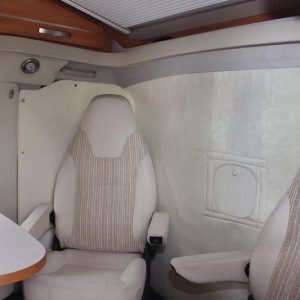 Termoclona dělicí Isoflex pro kabinu (Fiat Ducato, světle šedá) 304778