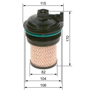 BO F026402247 Palivový filtr BOSCH BO F026402247 Palivový filtr BOSCH