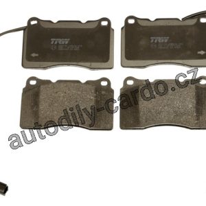 Sada brzdových destiček TRW GDB1603 – ALFA ROMEO GT Sada brzdových destiček TRW GDB1603 – ALFA ROMEO GT