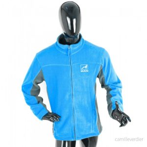 Bunda/mikina fleece MAN modrá 3XL 743124 Bunda/mikina fleece MAN modrá 3XL 743124