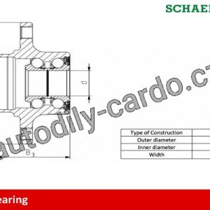 Sada ložisek kol FAG 713615530 – MAZDA 323 C IV BG 1.8 16V 4WD / kW: 76/ 11.1991->12.1993 Sada ložisek kol FAG 713615530 – MAZDA 323 C IV BG 1.8 16V 4WD / kW: 76/ 11.1991->12.1993