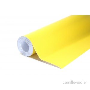 Matná citrónová žlutá polepová fólie 152x200cm - interiér/exteriér MF05A-020