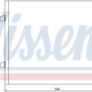 Chladič klimatizace NISSENS 940147