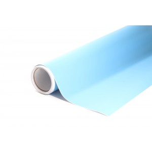 Matná světlá modrá polepová fólie 152x1500cm - interiér/exteriér MF04A-150