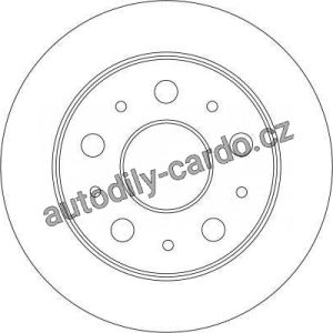 Brzdový kotouč TRW DF4245 – FIAT DUCATO Brzdový kotouč TRW DF4245 – FIAT DUCATO