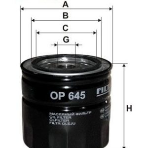 FI OP645 Filtr olejový FILTRON