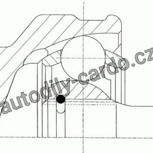 Sada kloubů, hnací hřídel LÖBRO 303964 – MAZDA Sada kloubů, hnací hřídel LÖBRO 303964 – MAZDA