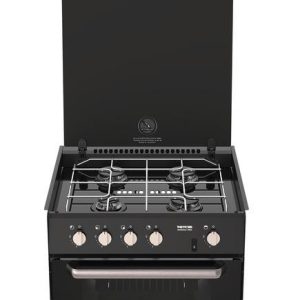 Kombinovaný čtyřhořákový vařič s troubou a grilem (7,1 kW, elektrické zapalování) 305044
