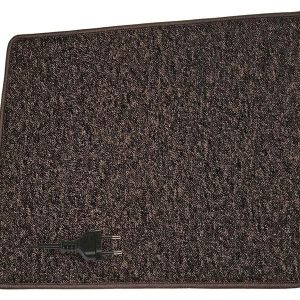 Koberec vyhřívaný 230 V / 50 W, 60 × 70 cm (hnědý) 308175