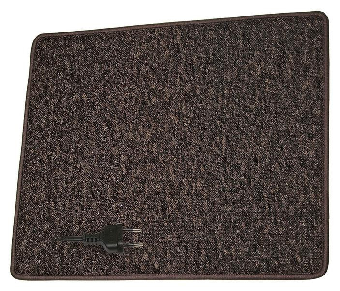 Koberec vyhřívaný 230 V / 50 W, 60 × 70 cm (hnědý) 308175
