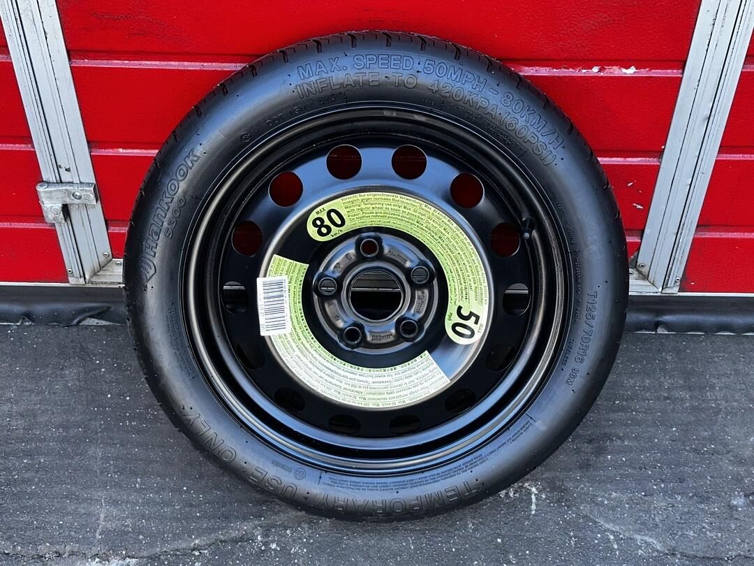 VW dojezdové kolo T125/79/R16 31,5Jx16 H2 ET25,5 3,53mm 1K0601027AQ S5VX3T59898