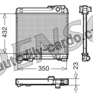 Chladič motoru DENSO (DE DRM05013) Chladič motoru DENSO (DE DRM05013)