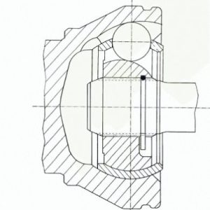 Sada kloubů, hnací hřídel LÖBRO 303339 – CHEVROLET, DAEWOO