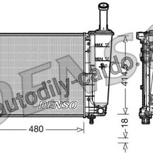 Chladič motoru DENSO (DE DRM09161)