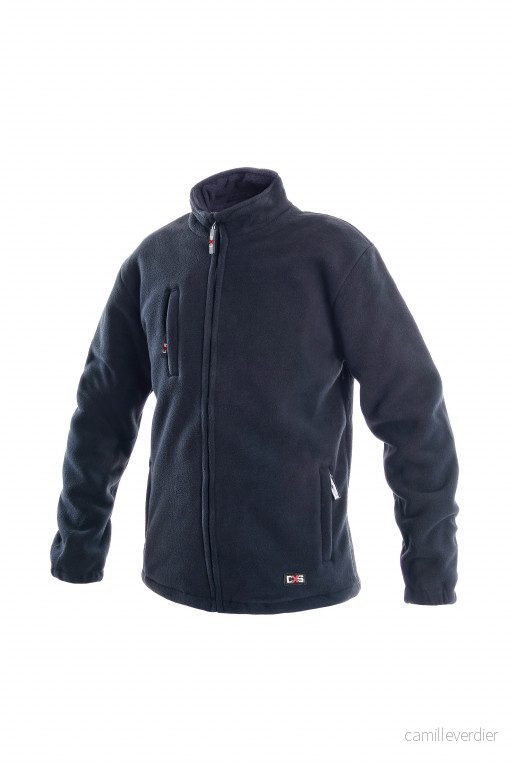 Bunda pánská fleece CXS-OTAWA, modrá, vel. XL, CANIS 632670