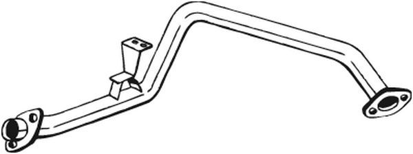 BS 885-039 Výfuková trubka BOSAL