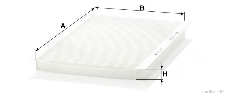 Kabinový filtr MANN CU3455 (MF CU3455)