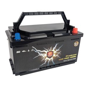 Akumulátor trakční PERFEKTIUM LiFePO4 12.8V/100Ah bez vyhřívací podložky Smart Bluetooth BMS 355x175x188mm 739249