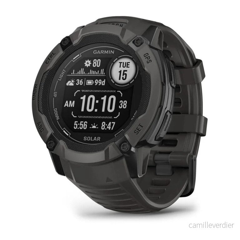 Instinct® 2X Solar, Šedé Graphite 743666