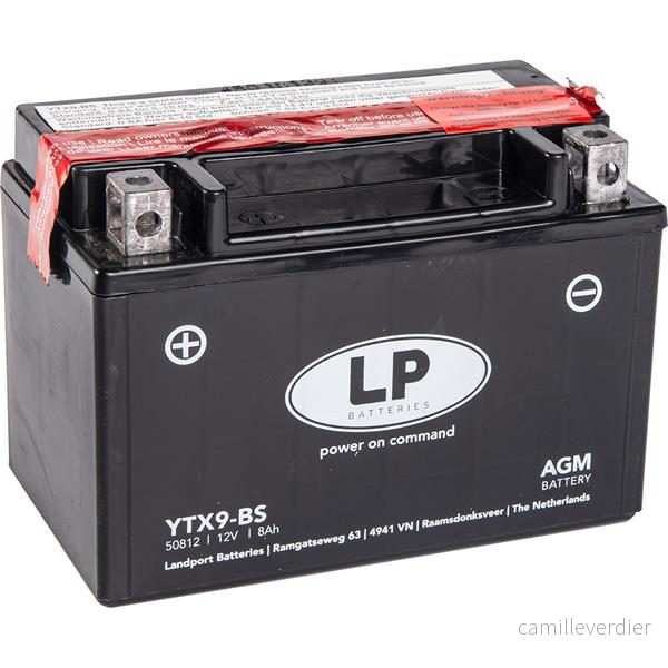 LPB MB YTX9-BS LP BATTERY AGM - 12 V, 8 Ah, 152x88x106 mm 1000318