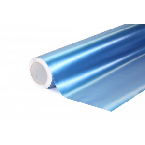 Matná broušená perlová modrá polepová fólie 152x500cm - interiér/exteriér BMP09-050