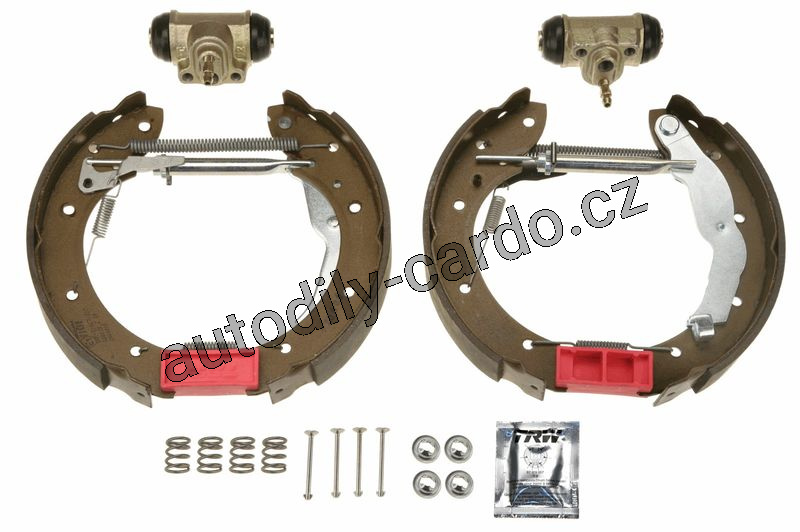 Sada brzdových čelistí TRW GSK1553 - Superkit BMW 3 E36