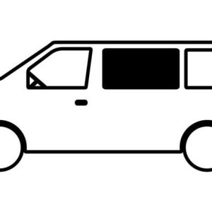 Boční posuvné okno CARBEST pro Mercedes Benz Vito (2004-2014) krátký i dlouhý rozvor, přední levé, 1096x565mm, tonované 304243